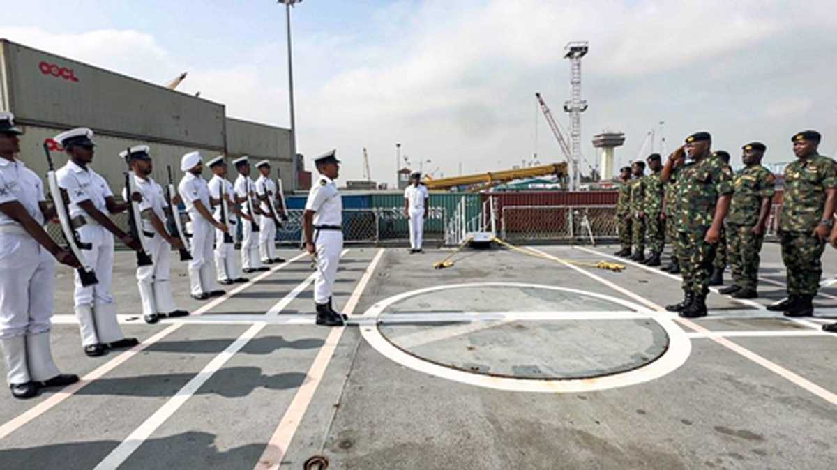 समुद्री डकैती की आशंका वाली गिनी खाड़ी में भारतीय नौसेना की तैनाती